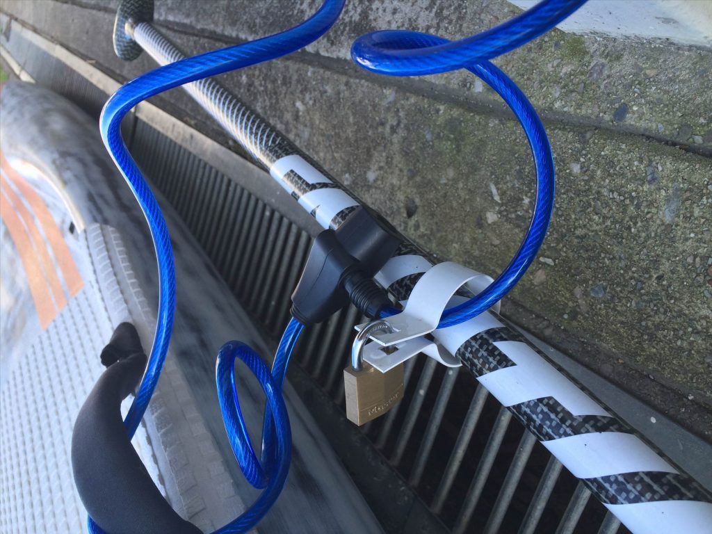 Paddle Board Lock Stand Up Paddle Board World